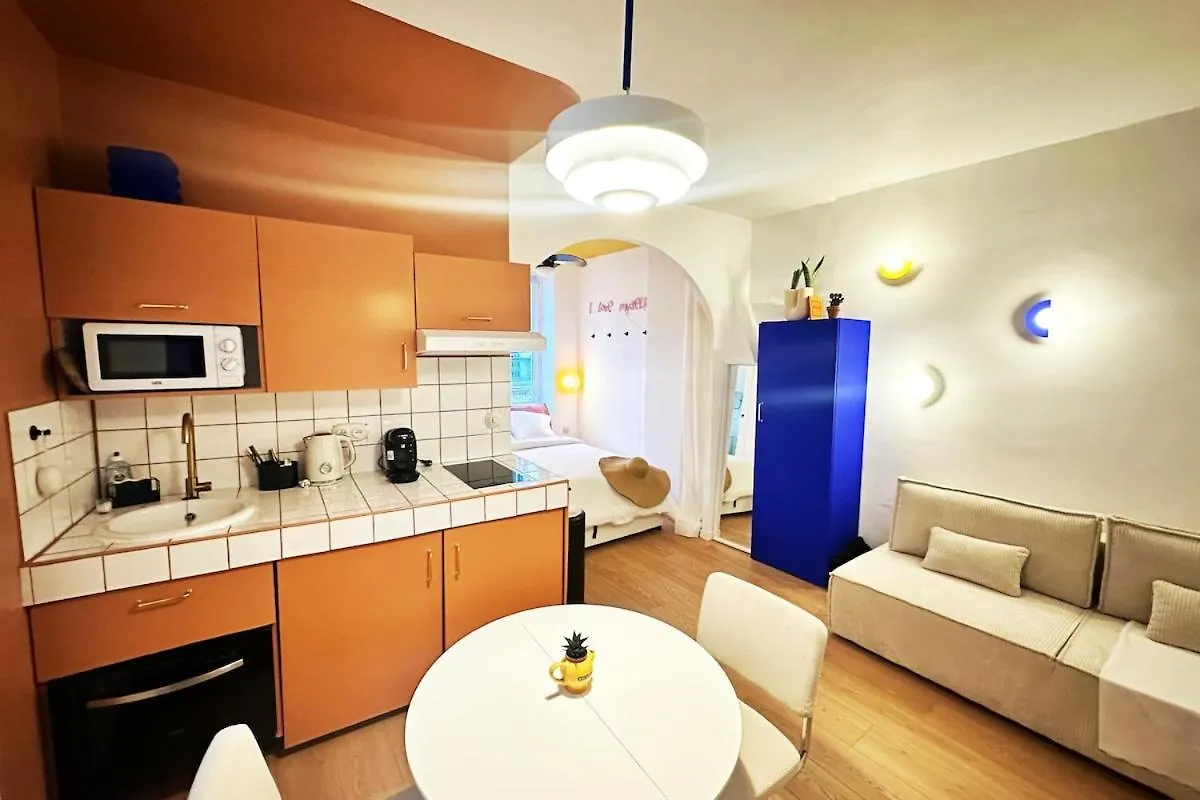Mignon Cocon Lumineux 2Pers Coeur Marseille 아파트